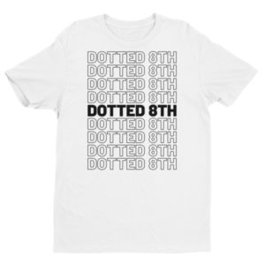 Dotted 8th Delay Shirt - White